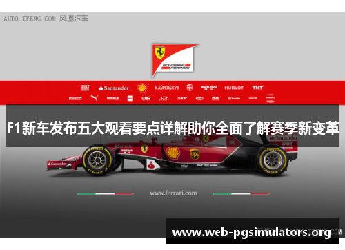 F1新车发布五大观看要点详解助你全面了解赛季新变革