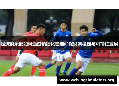 足球俱乐部如何通过精细化管理确保财务稳定与可持续发展 足球俱乐部如何通过精细化管理确保财务稳定与可持续发展