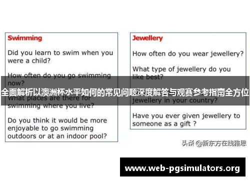 全面解析以澳洲杯水平如何的常见问题深度解答与观赛参考指南全方位